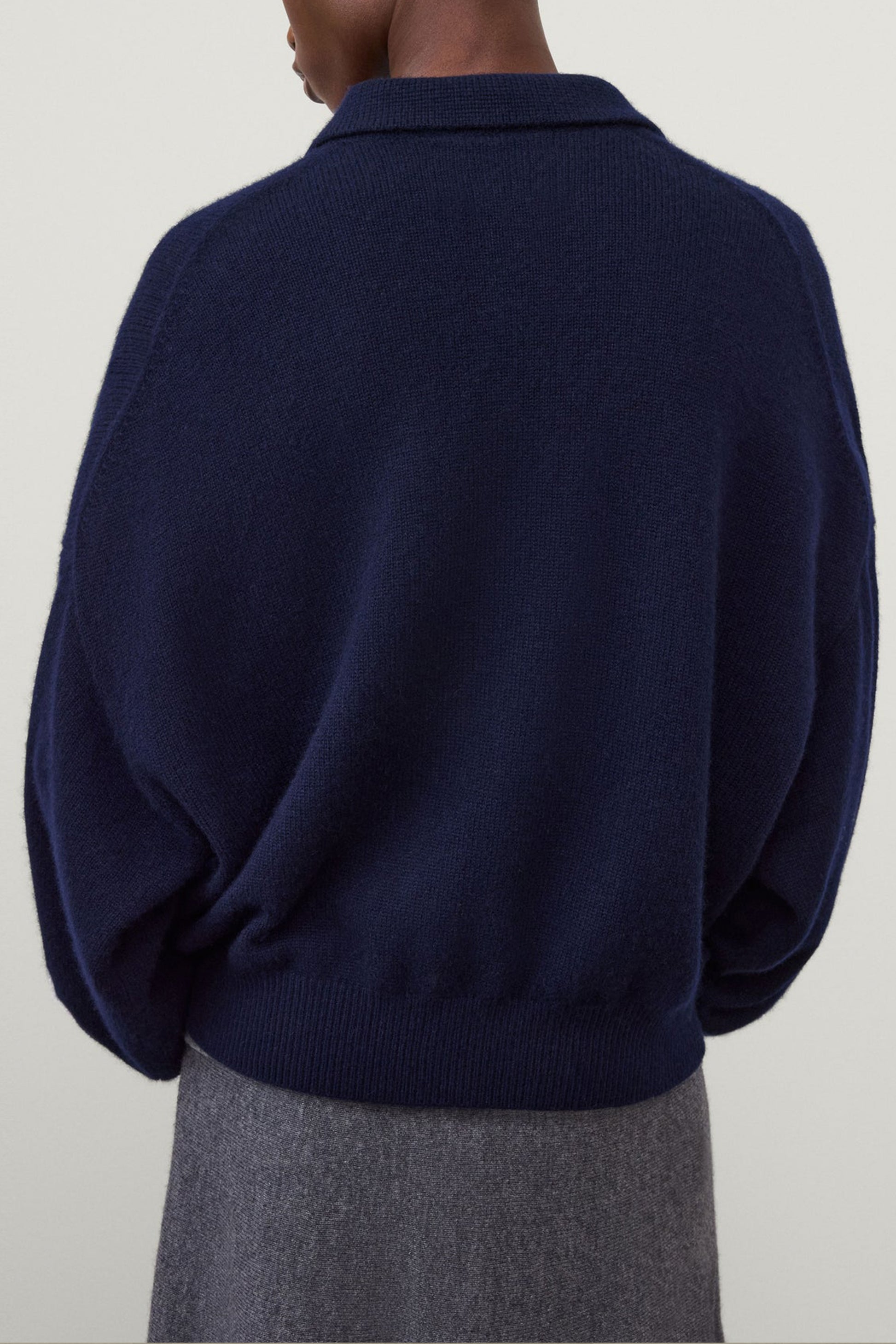 Etta Sweater in Navy by Lisa Yang - Anita Hass