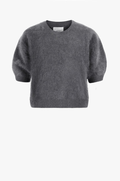 Juniper Sweater in Graphite Brushed by Lisa Yang and Anita Hass