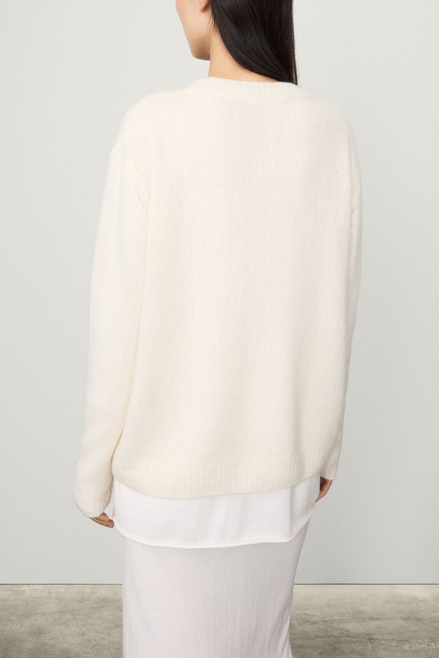 Leona Sweater in Cream by Lisa Yang - Anita Hass
