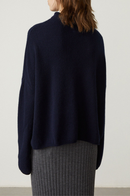 Sandy Sweater in Navy by Lisa Yang - Anita Hass