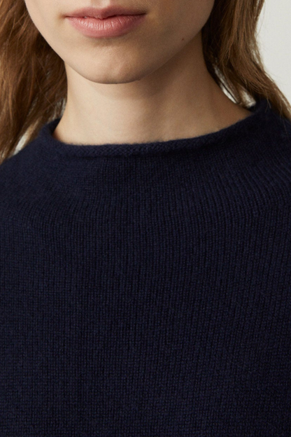 Sandy Sweater in Navy by Lisa Yang - Anita Hass