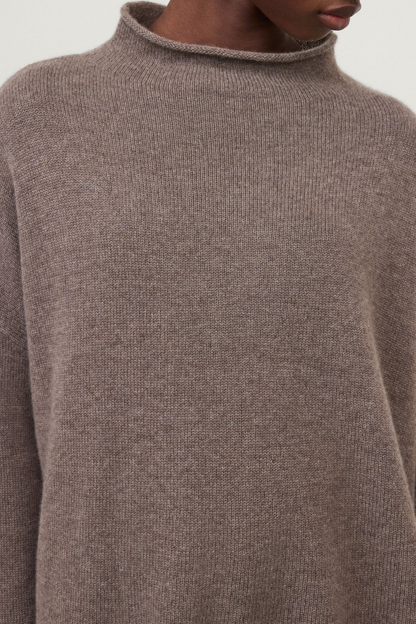 Sandy Sweater in Truffle by Lisa Yang - Anita Hass