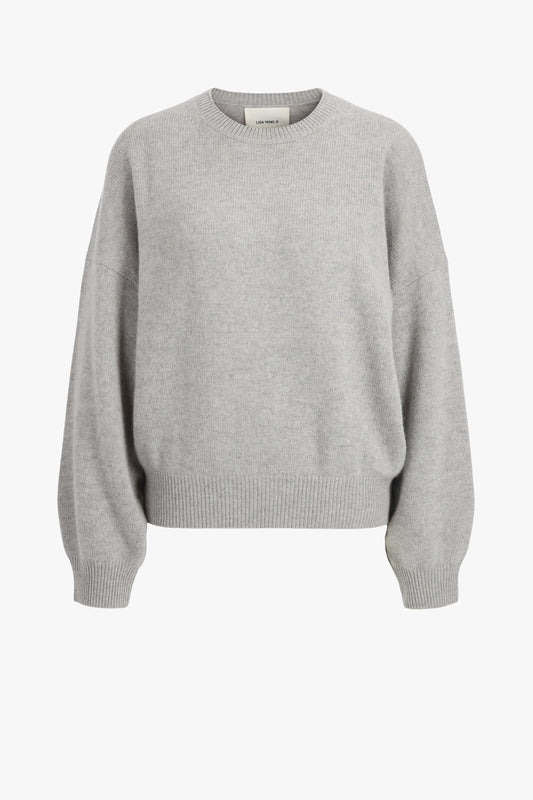 Veira Sweater in Dove Gray by Lisa Yang - Anita Hass
