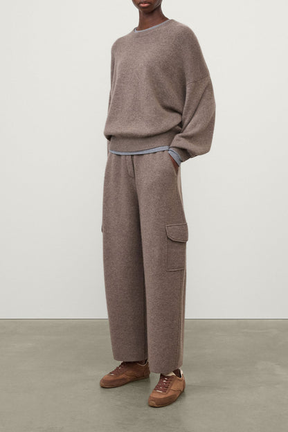 Veira Sweater in Truffle by Lisa Yang - Anita Hass