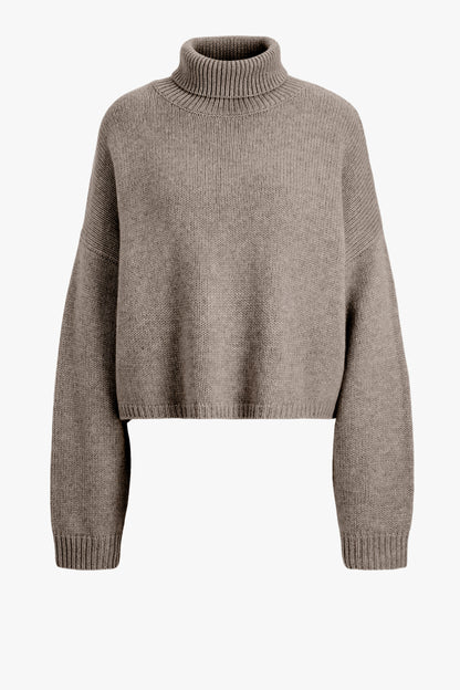 Zerlina Sweater in Truffle by Lisa Yang - Anita Hass