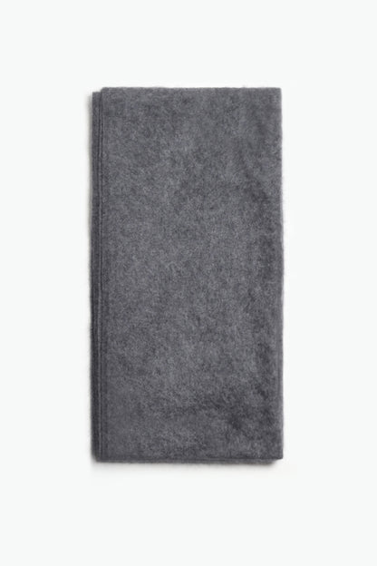 Scarf in Graphite Brushed