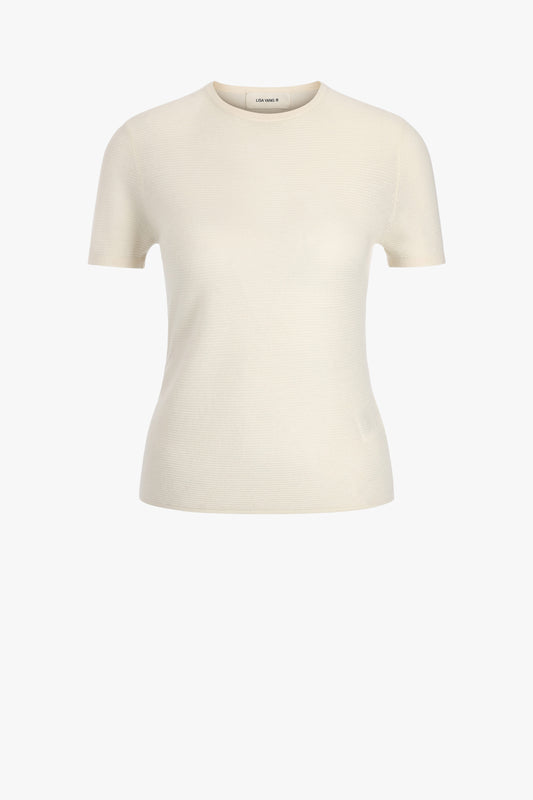 T-Shirt Ira in Ivory Lisa Yang