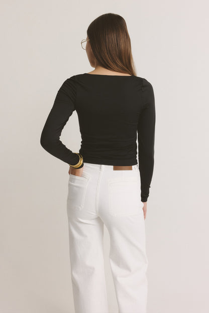 Longsleeve Sculpt in SchwarzLadneri - Anita Hass