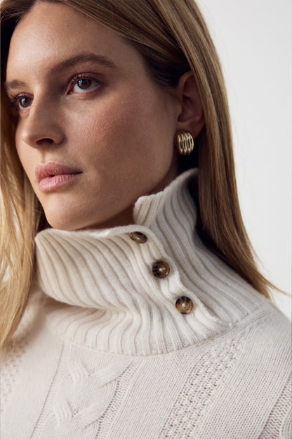 Pullover Nappa in Ivory Ladneri