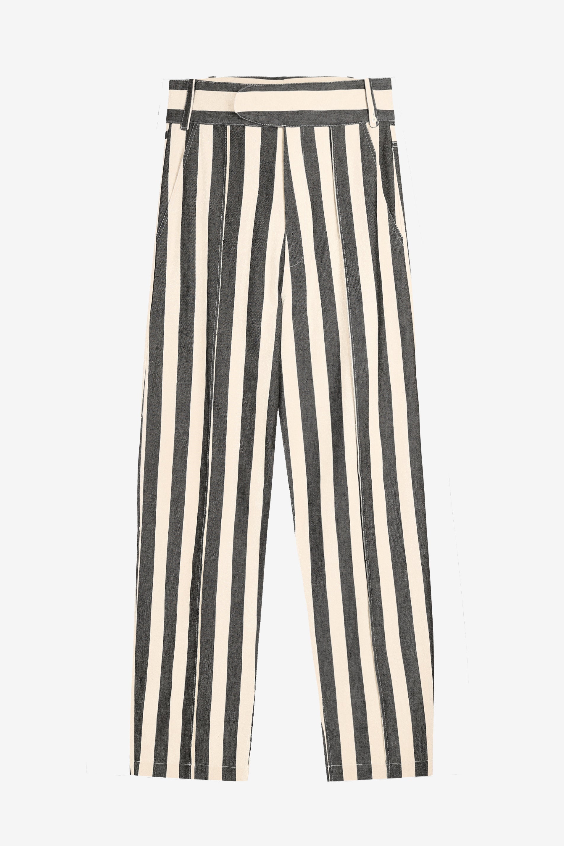Susi Pants in Large Pinstripe by Maison Jejia - Anita Hass