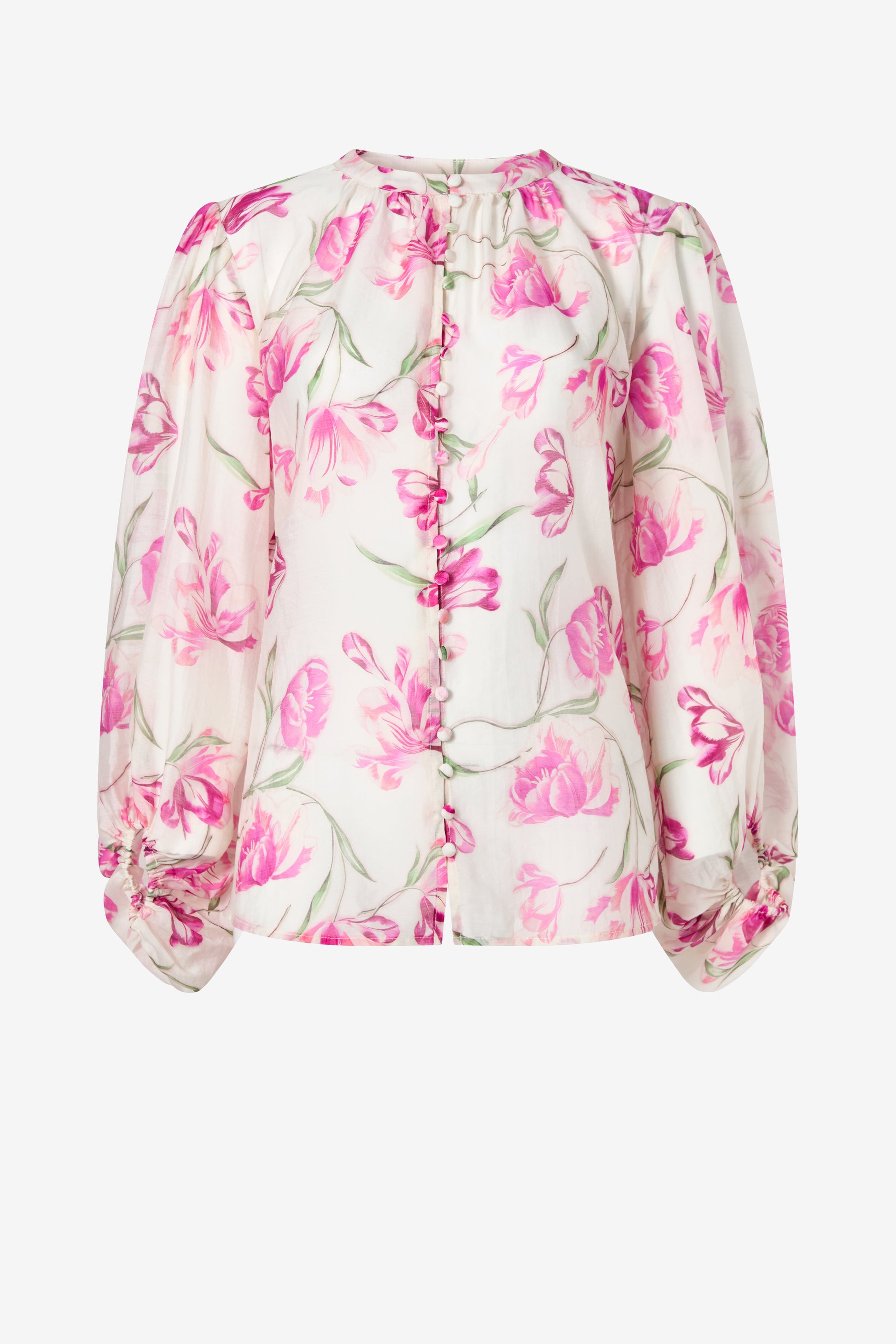 Minoa Blouse in Tulip Pink by Malina - Anita Hass