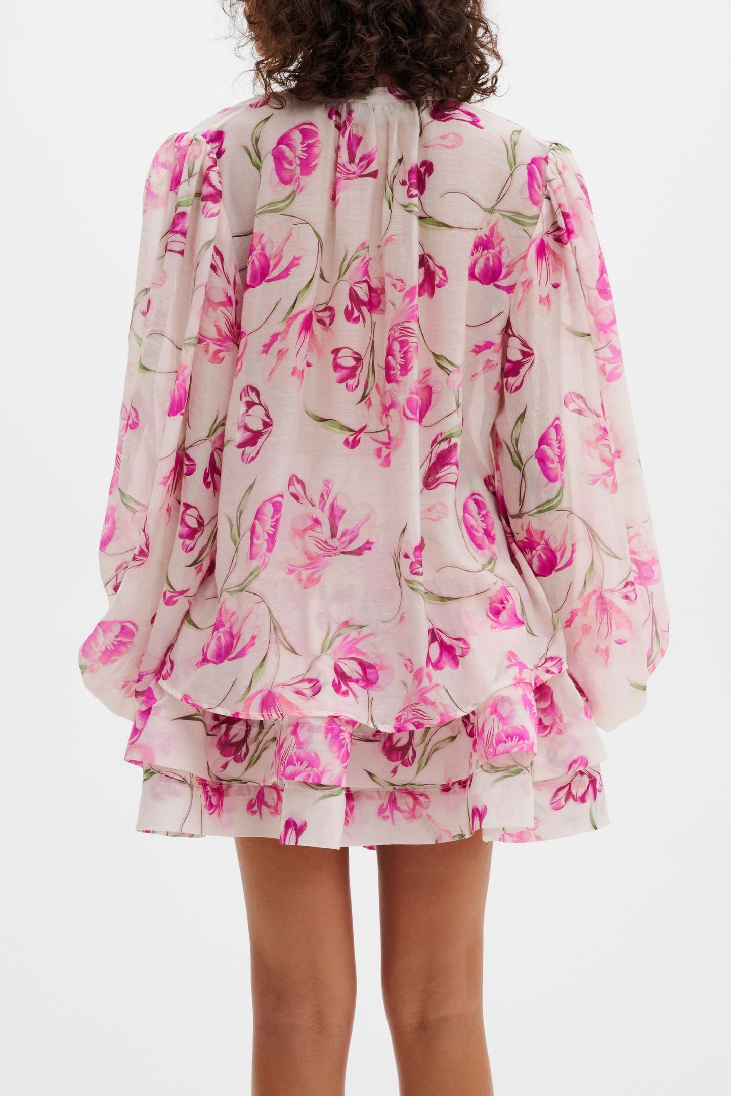 Minoa Blouse in Tulip Pink by Malina - Anita Hass