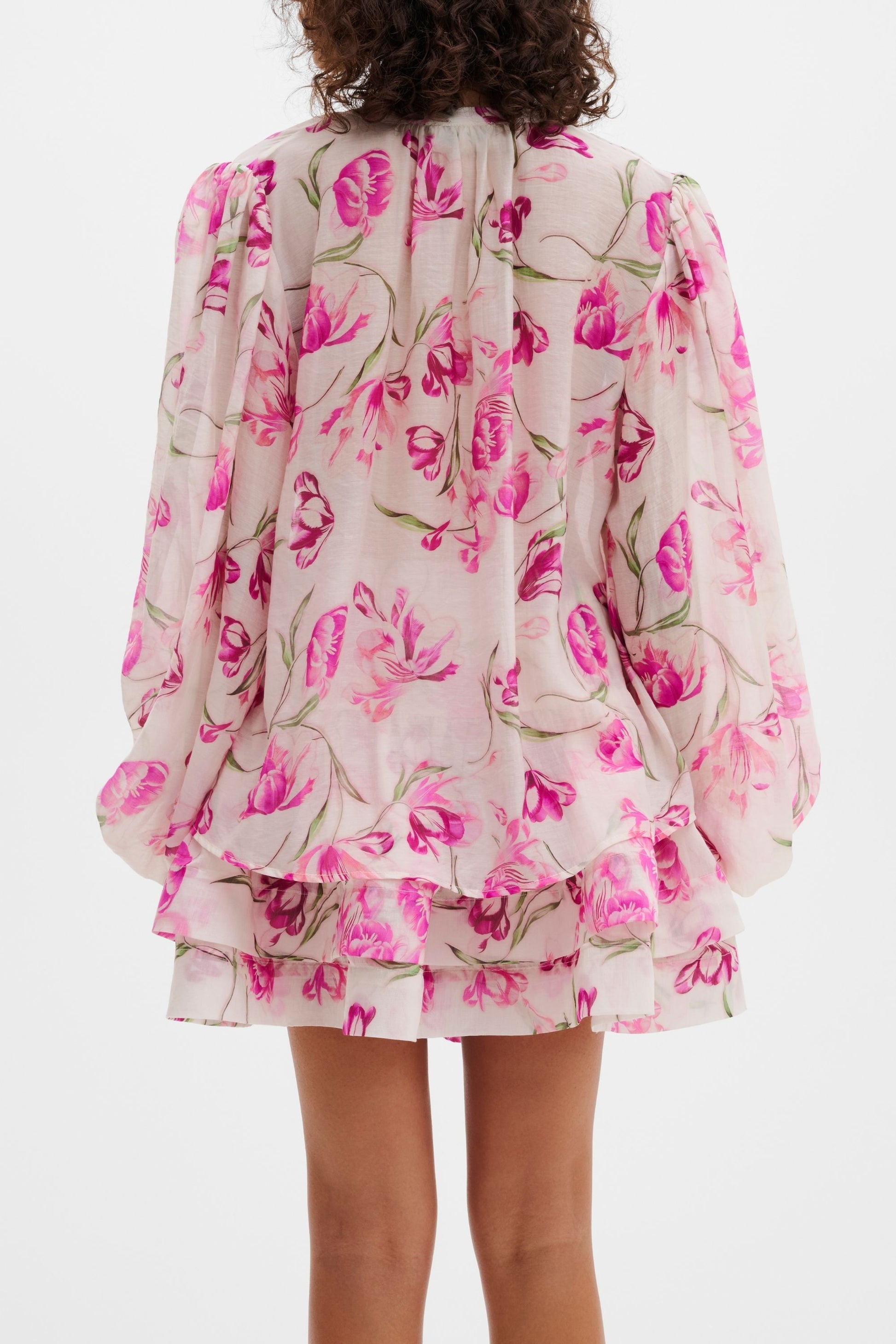 Minoa Blouse in Tulip Pink by Malina - Anita Hass