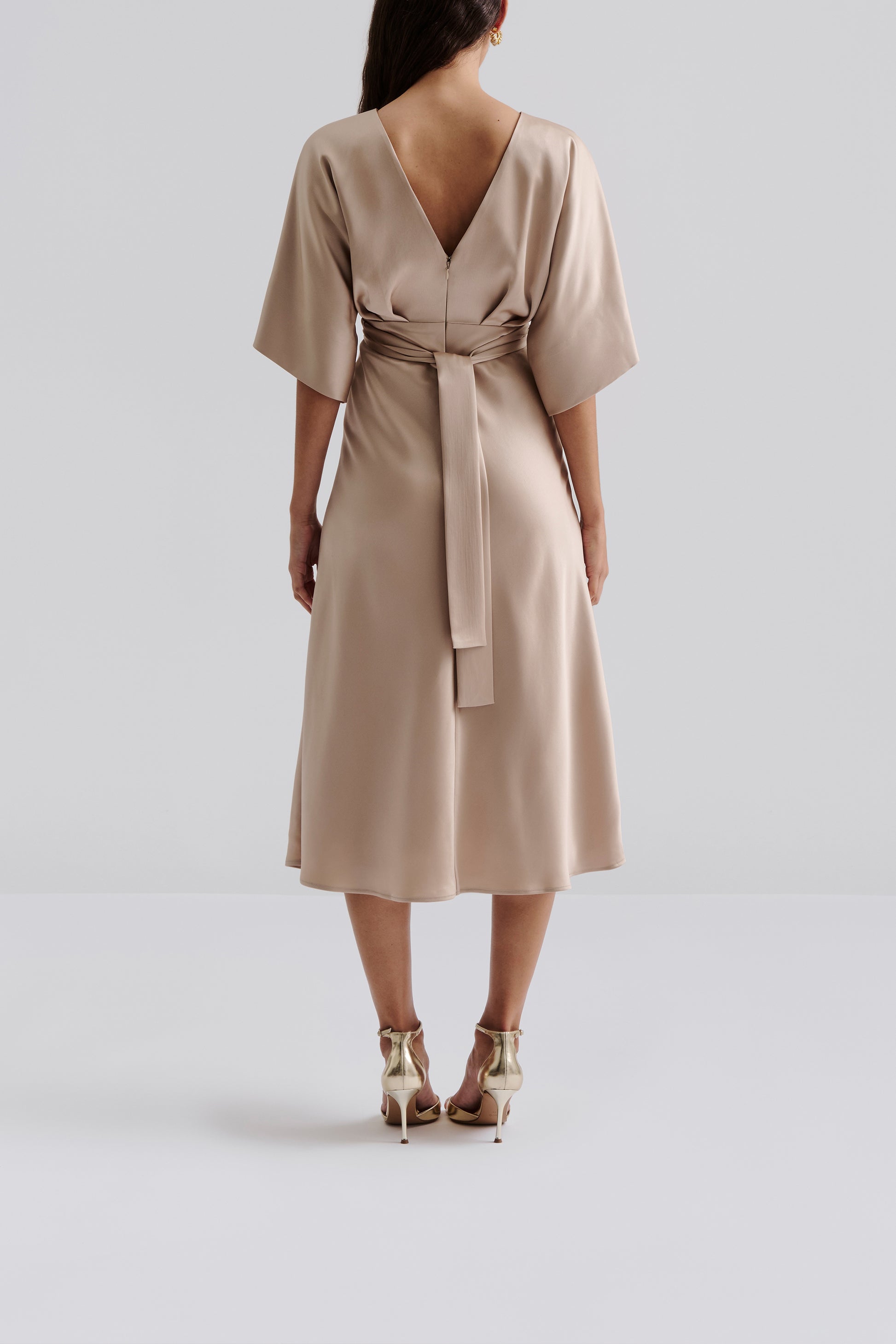 Kleid Juno in Champagne Malina