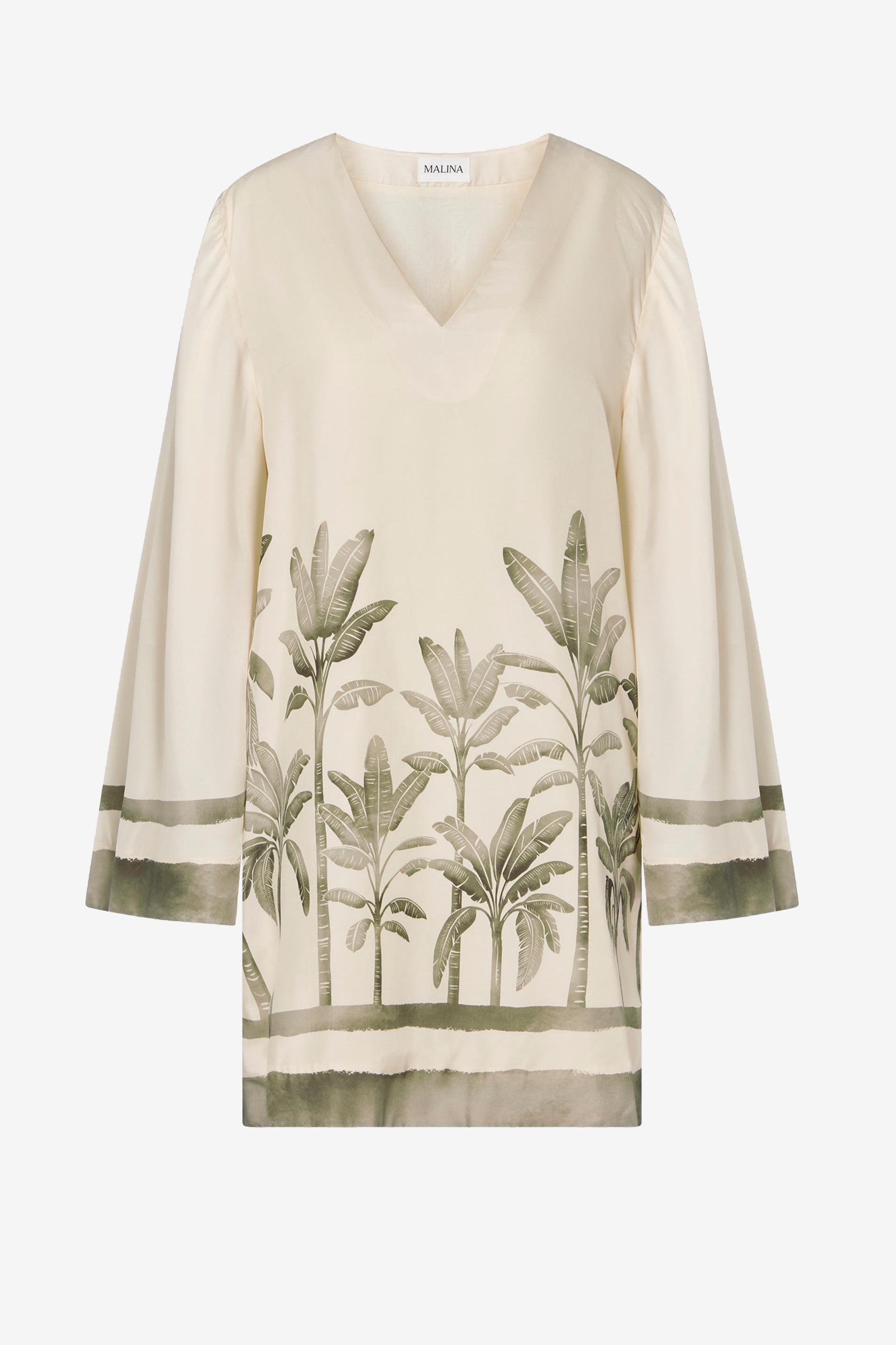Leonella Dress in PalmMalina - Anita Hass