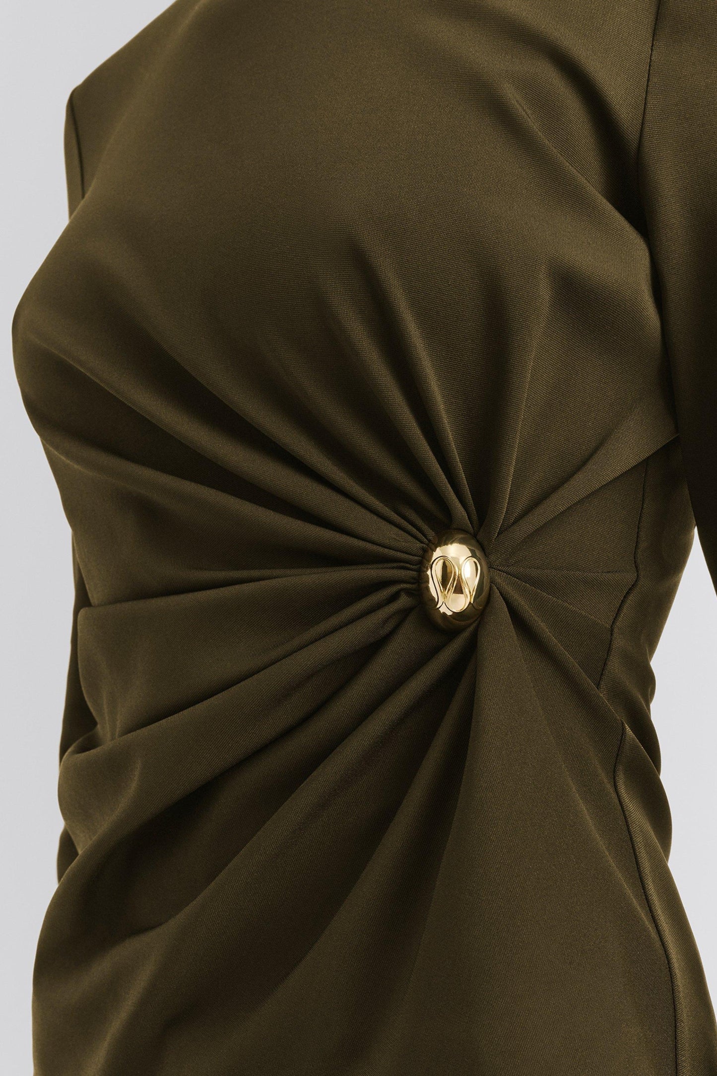 Kleid Mailey Broche in Olive Malina