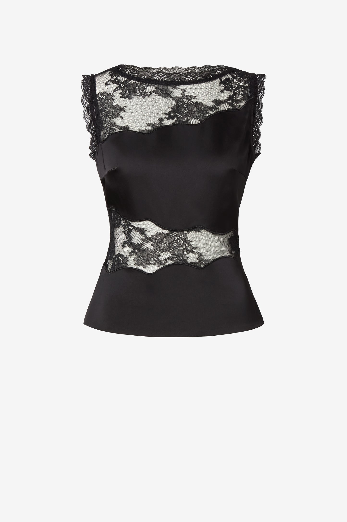 Top Desire Lace in Black Malina - Anita Hass