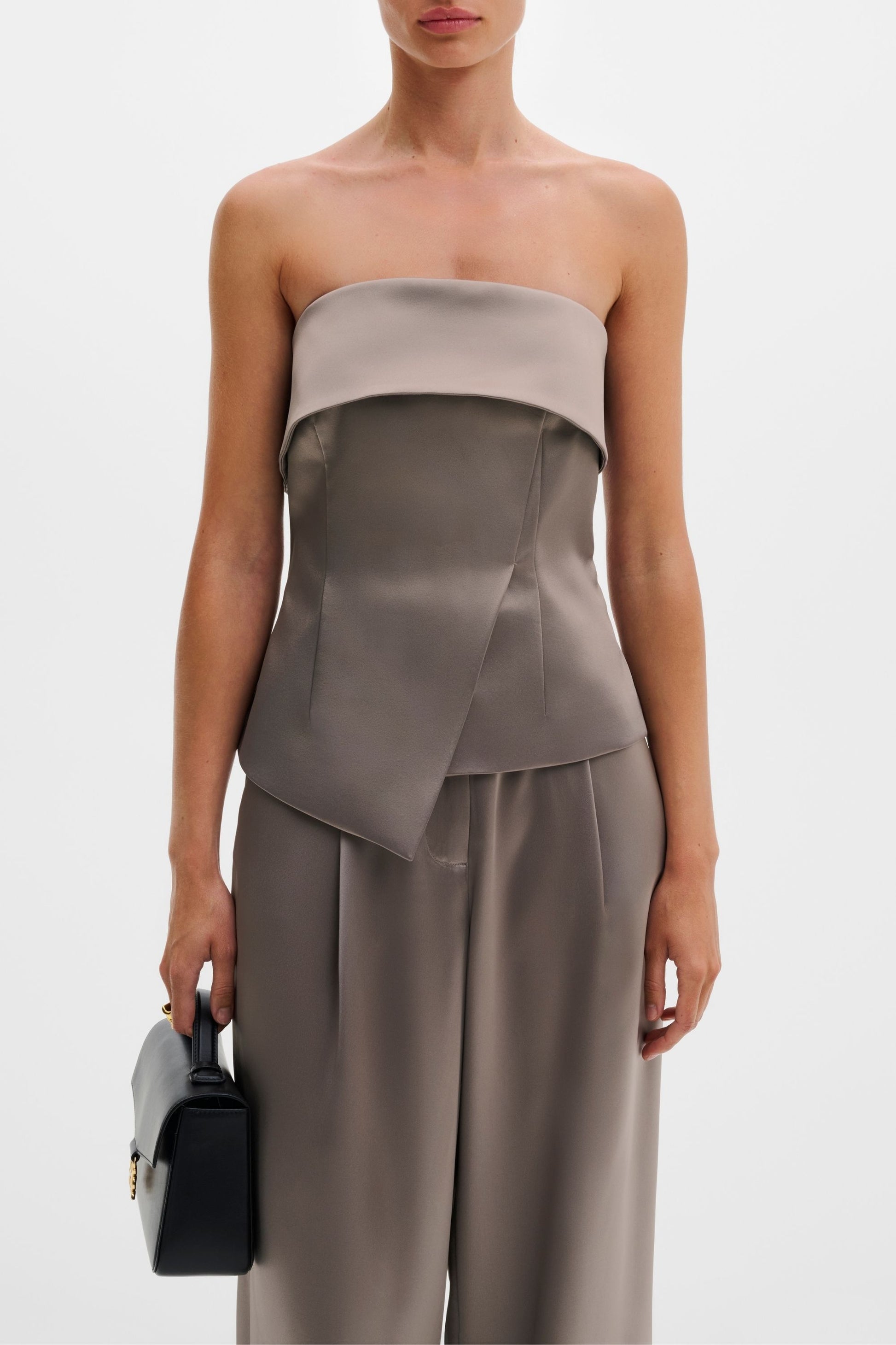 Top Lou in Graphite Malina