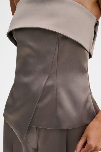 Top Lou in Graphite Malina