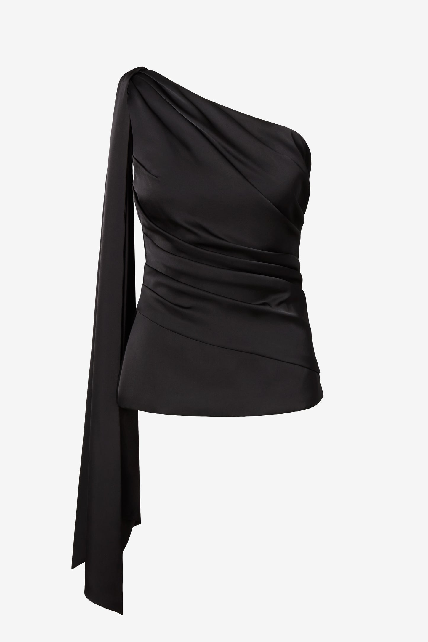 Top Nelly in Schwarz Malina