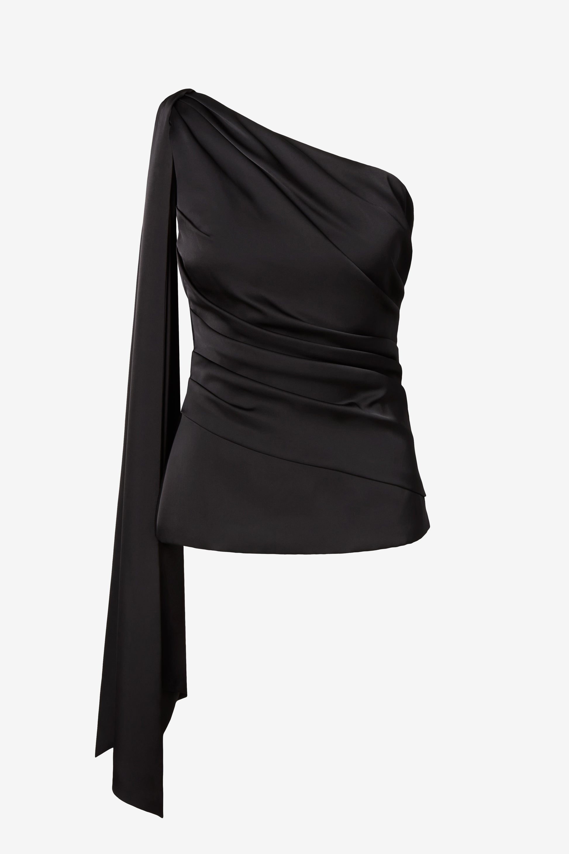 Top Nelly in Schwarz Malina