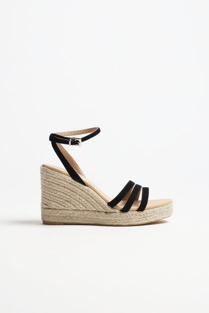 Sandale Hamptons in Schwarz Manebi