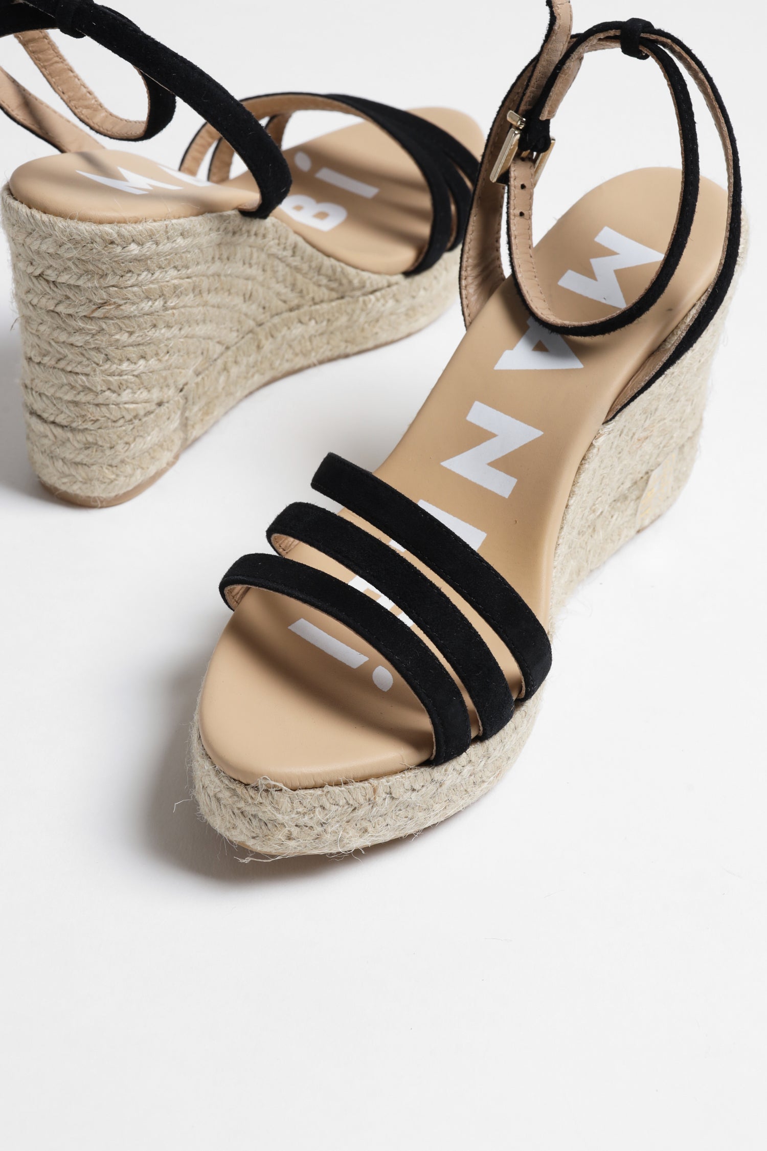 Sandale Hamptons in Schwarz Manebi