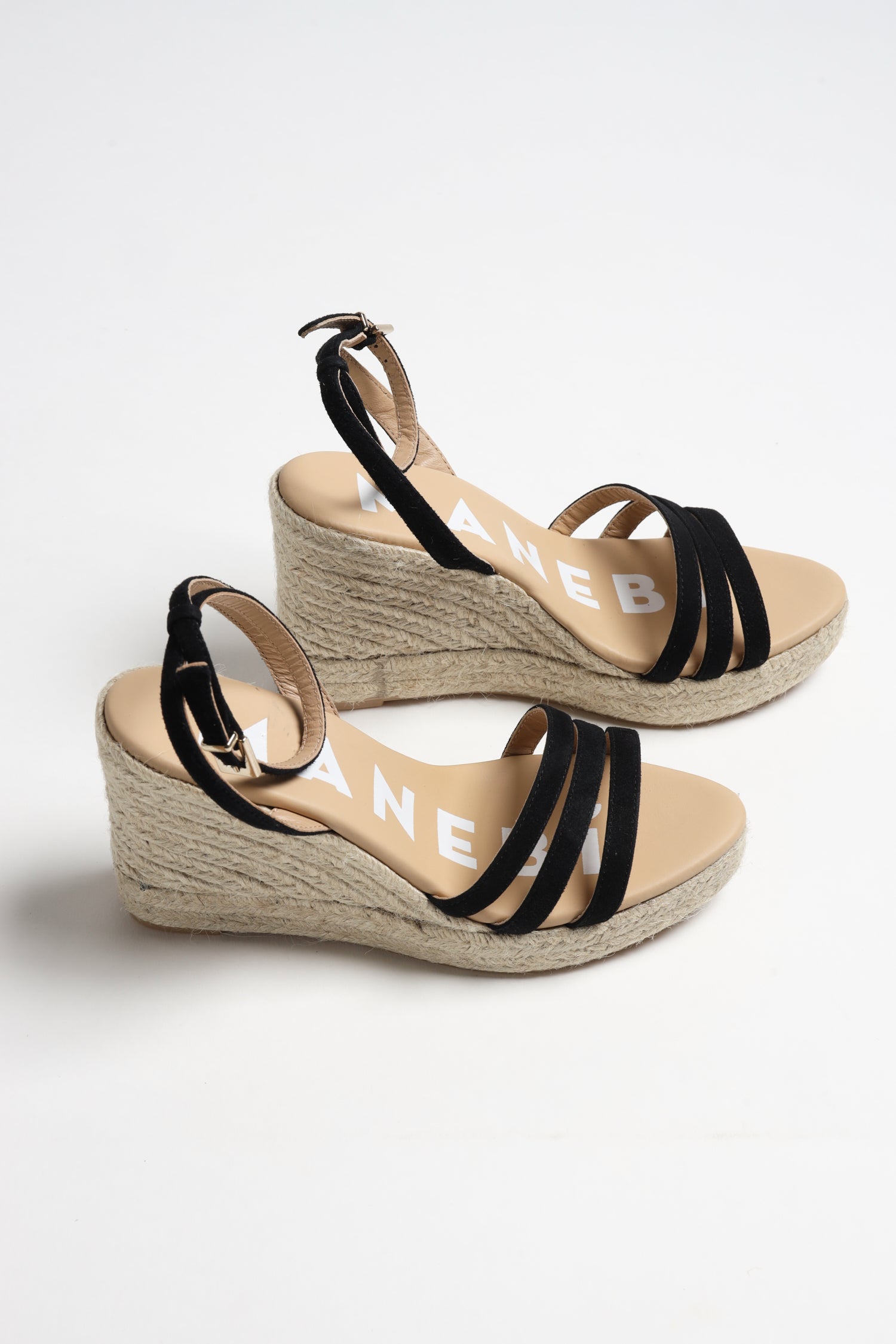 Sandale Hamptons in Schwarz Manebi