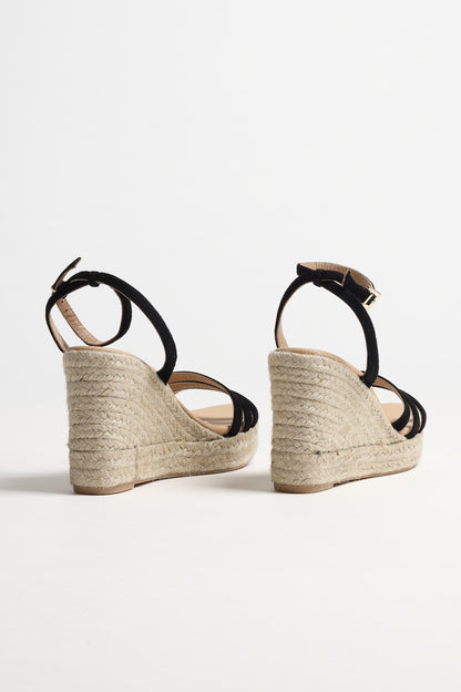 Sandale Hamptons in Schwarz Manebi