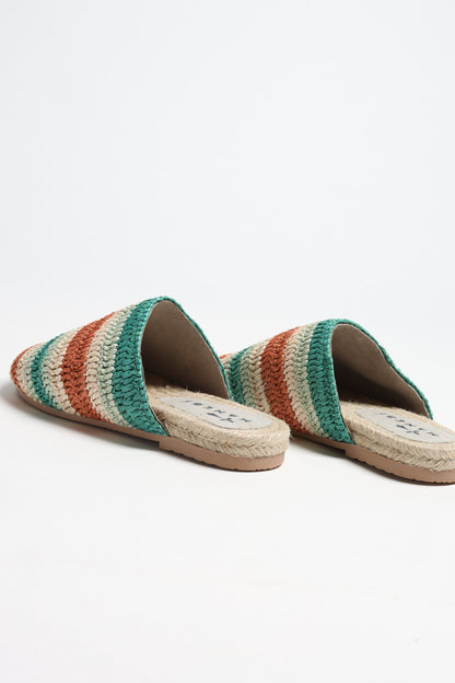 Slipper Yucatán in Pastel Mint Manebi