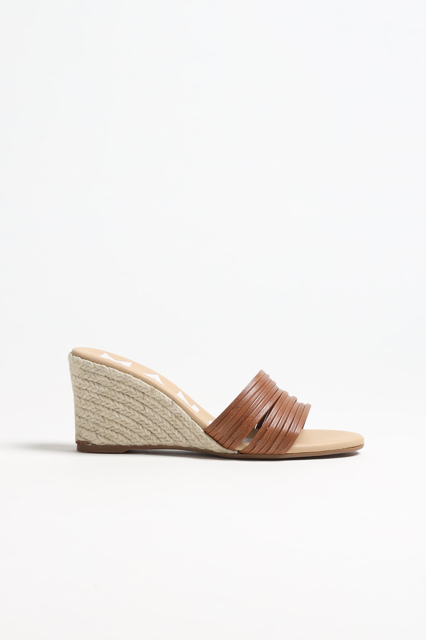 Multi-Strap Wedges in TanManebi - Anita Hass