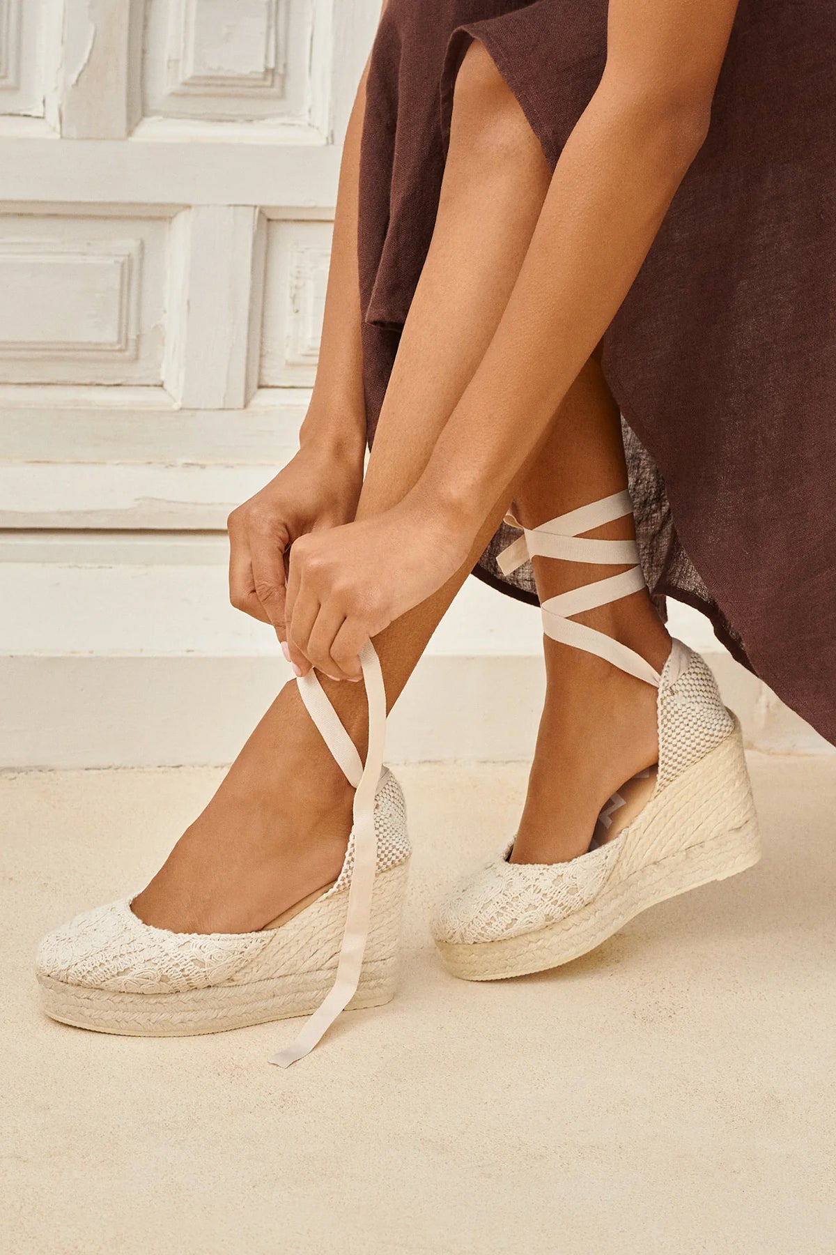 Wedges Yucatan in Natural Manebi