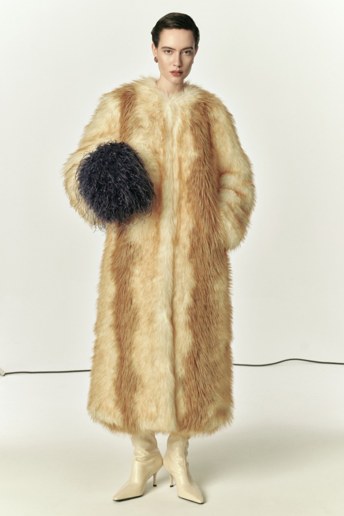 Manteau Solange, couleur « Fox Beige »