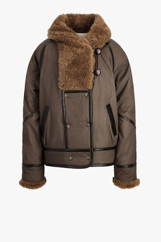 Jacke Olinka in Braun Marant Etoile
