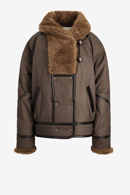 Olinka Jacket in Brown