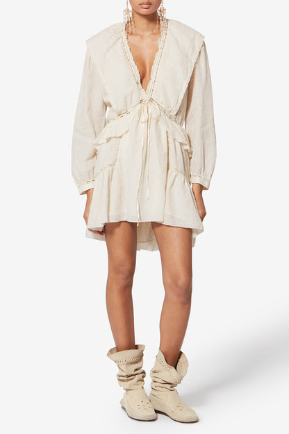 Abito Damya in EcruMarant Etoile - Anita Hass