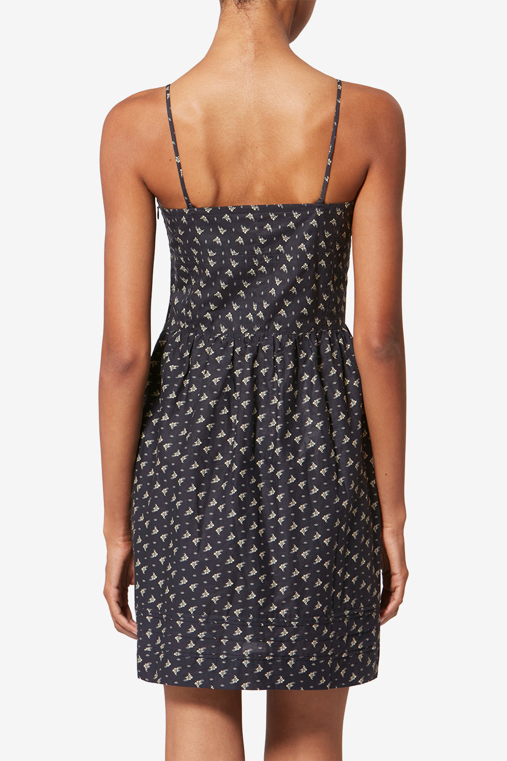 Dryma Dress in Black/Ecru by Marant Etoile - Anita Hass
