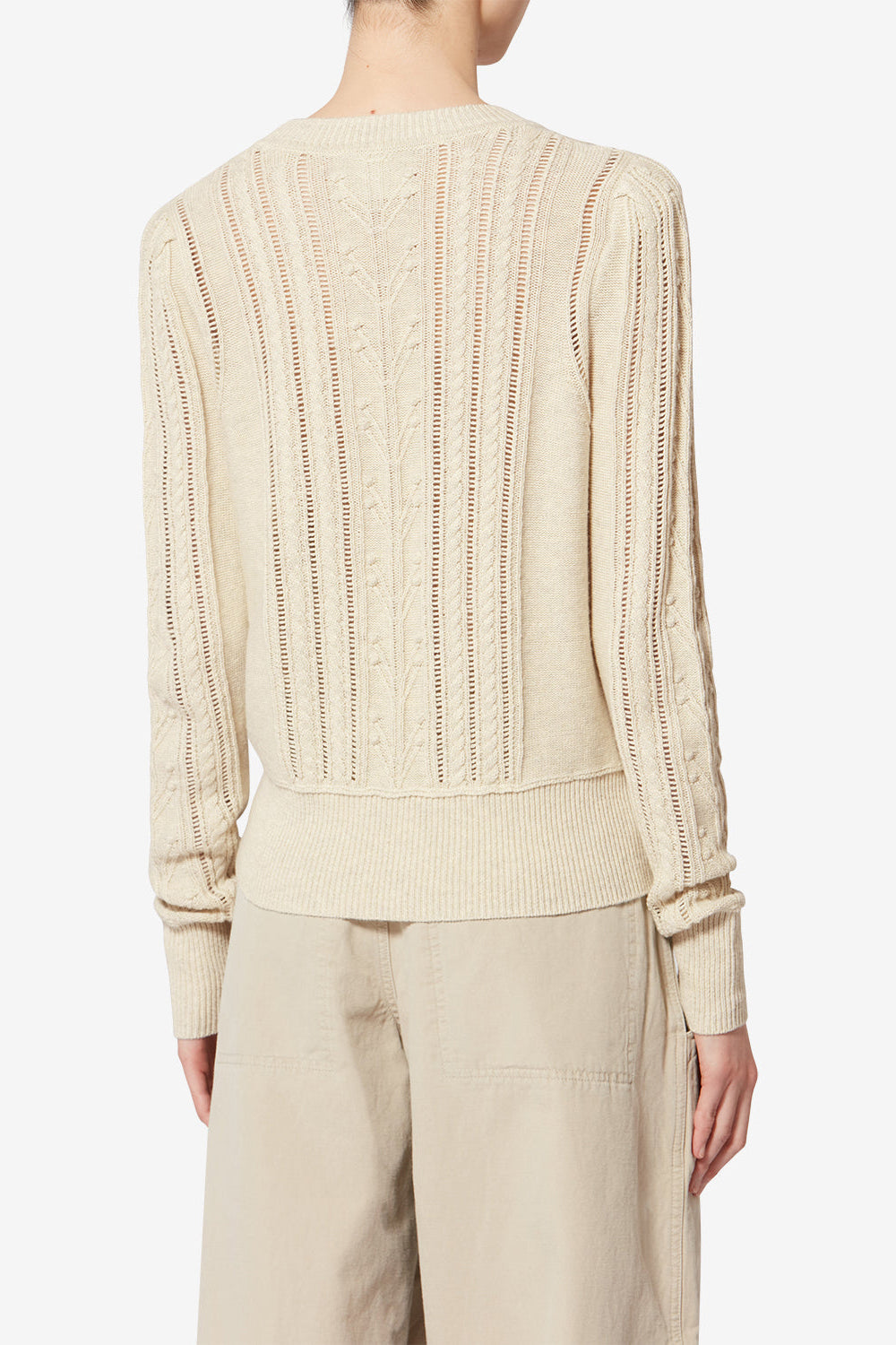 Kalyn Sweater in Light Grey Marant Etoile - Anita Hass