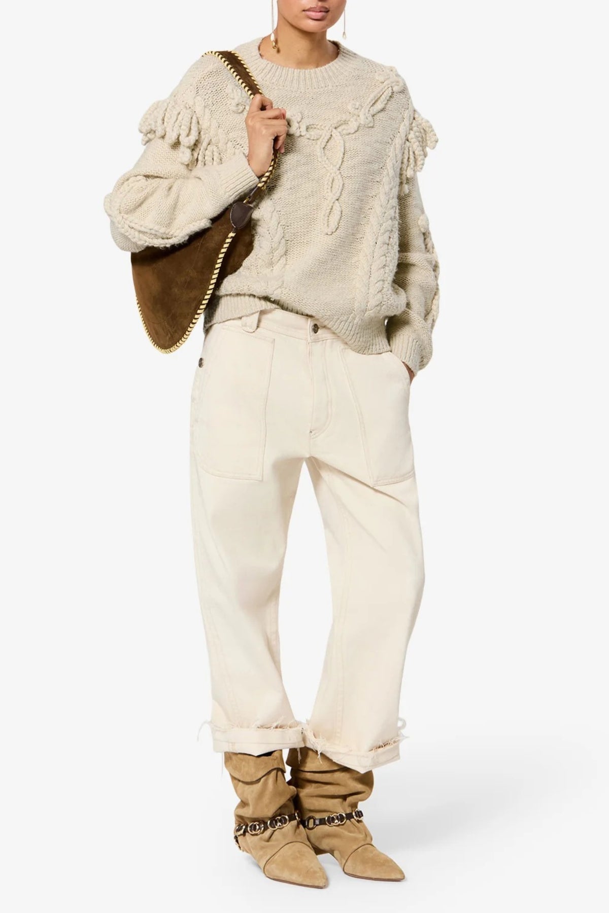 Pullover Katria in Ecru Marant Etoile