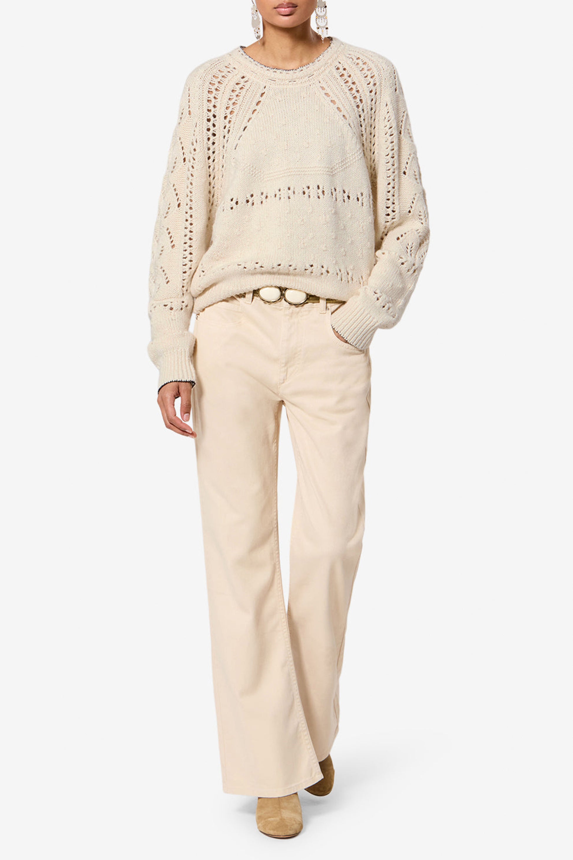 Pullover Luce in Ecru Marant Etoile