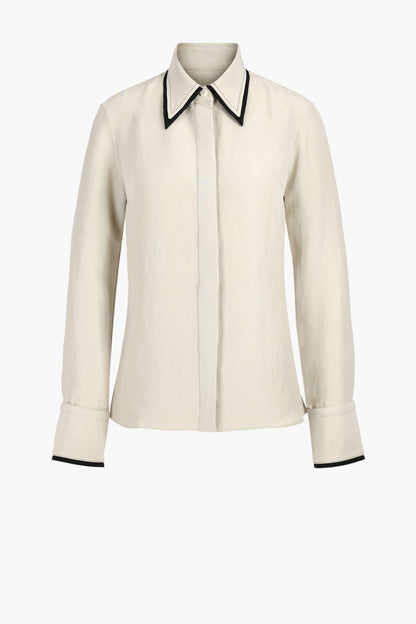 Bluse Covered Slim in Champagne Maria McManus