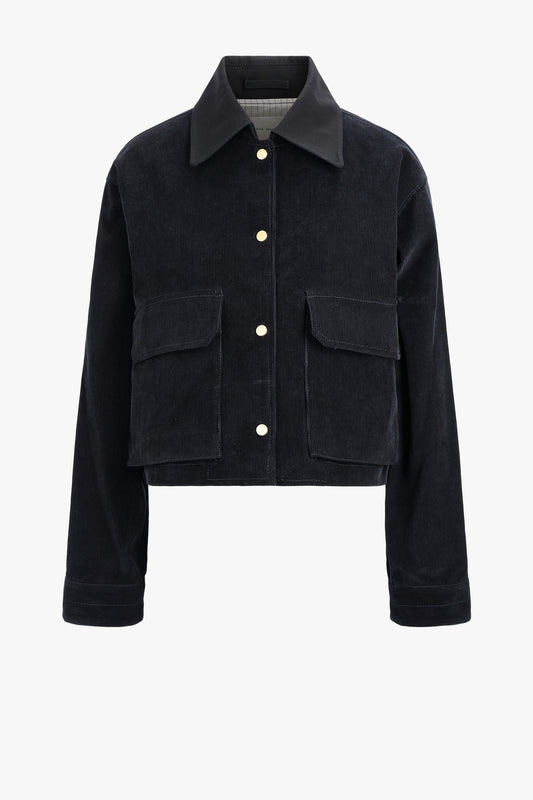 A-Line Jacket in Navy