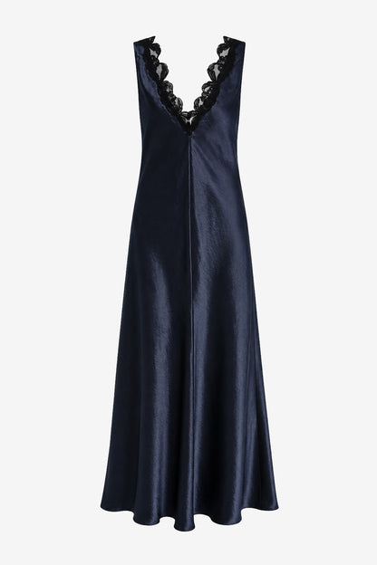 Kleid Maxi Lace in Navy Maria McManus