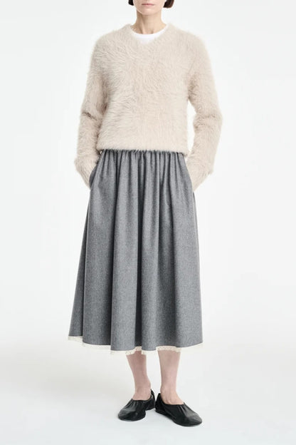 Pullover Shrunken in Pumice Maria McManus