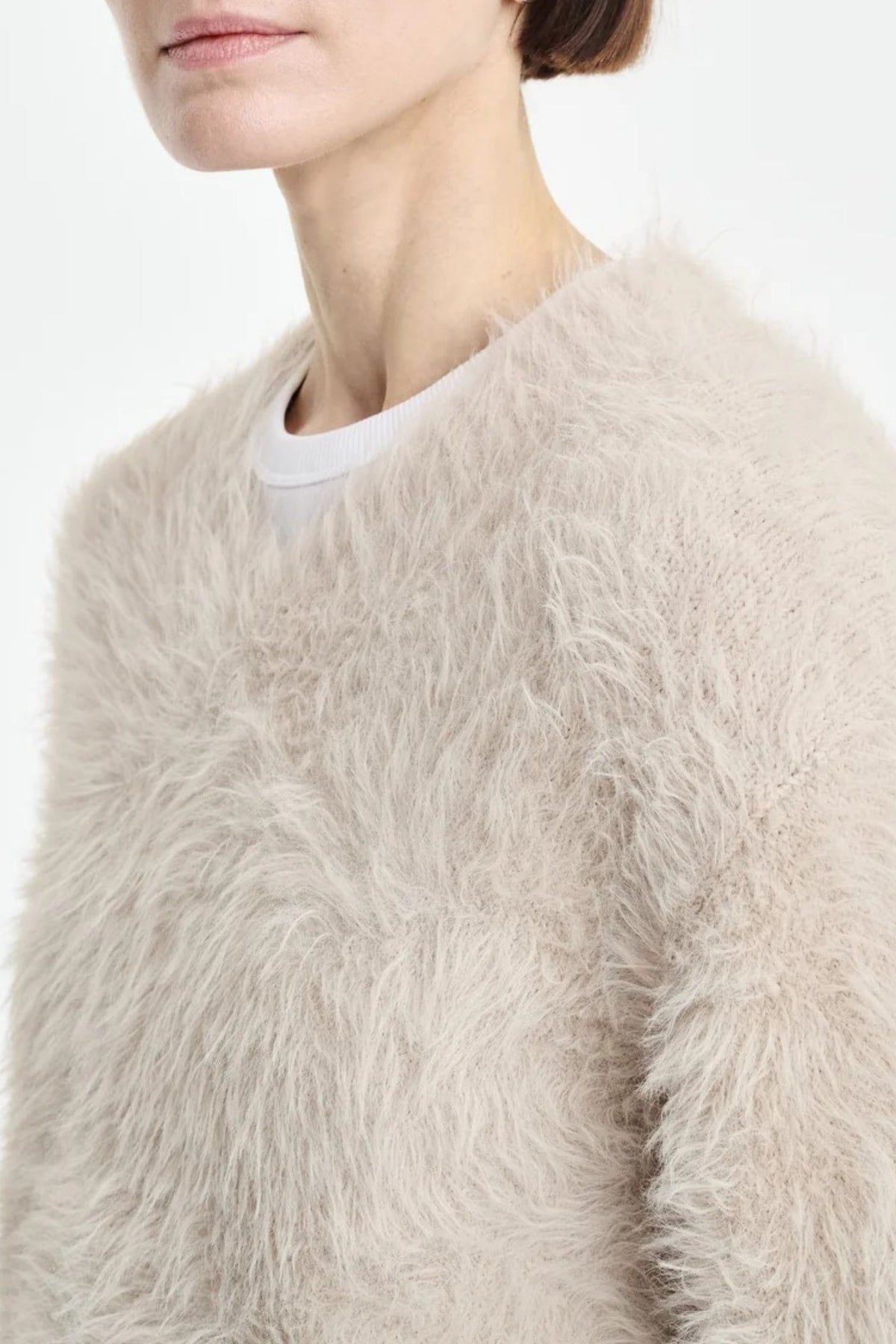 Pullover Shrunken in Pumice Maria McManus