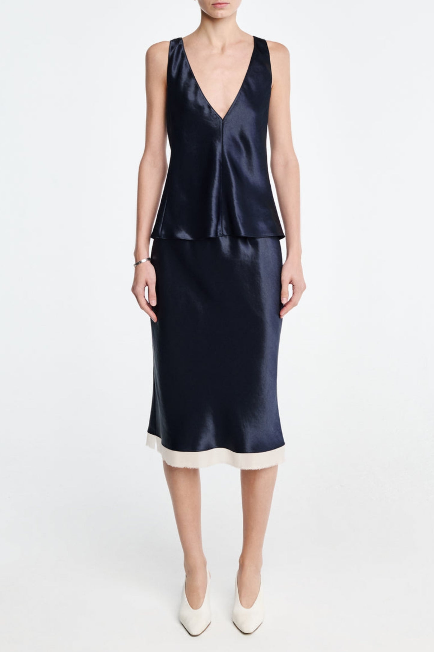 Rock Bias Ribbon in Navy Maria McManus