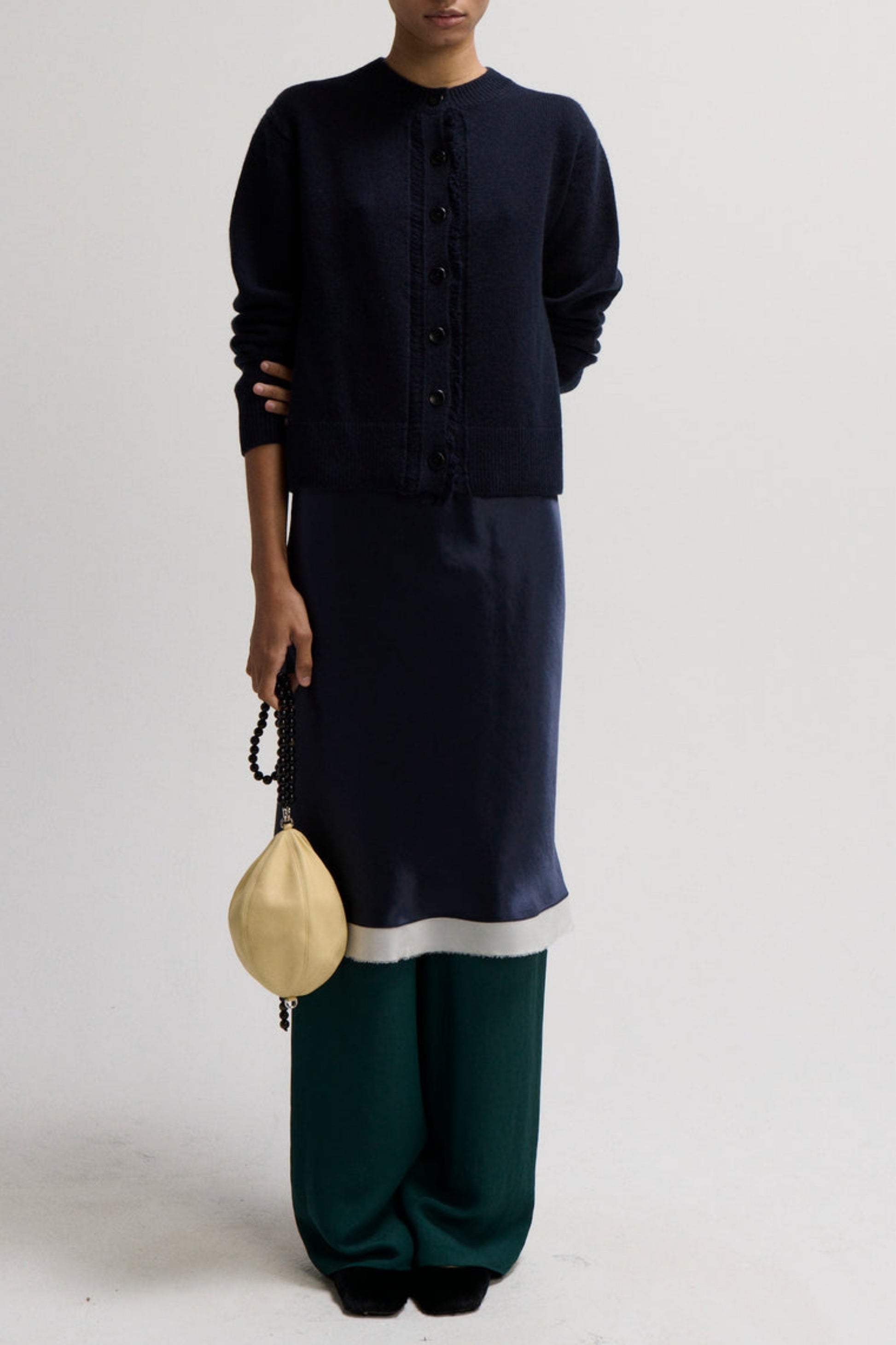Rock Bias Ribbon in Navy Maria McManus
