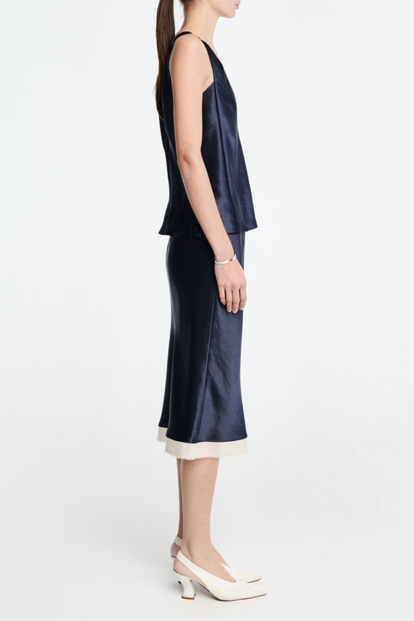 Rock Bias Ribbon in Navy Maria McManus