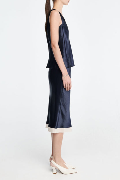 Rock Bias Ribbon in Navy Maria McManus