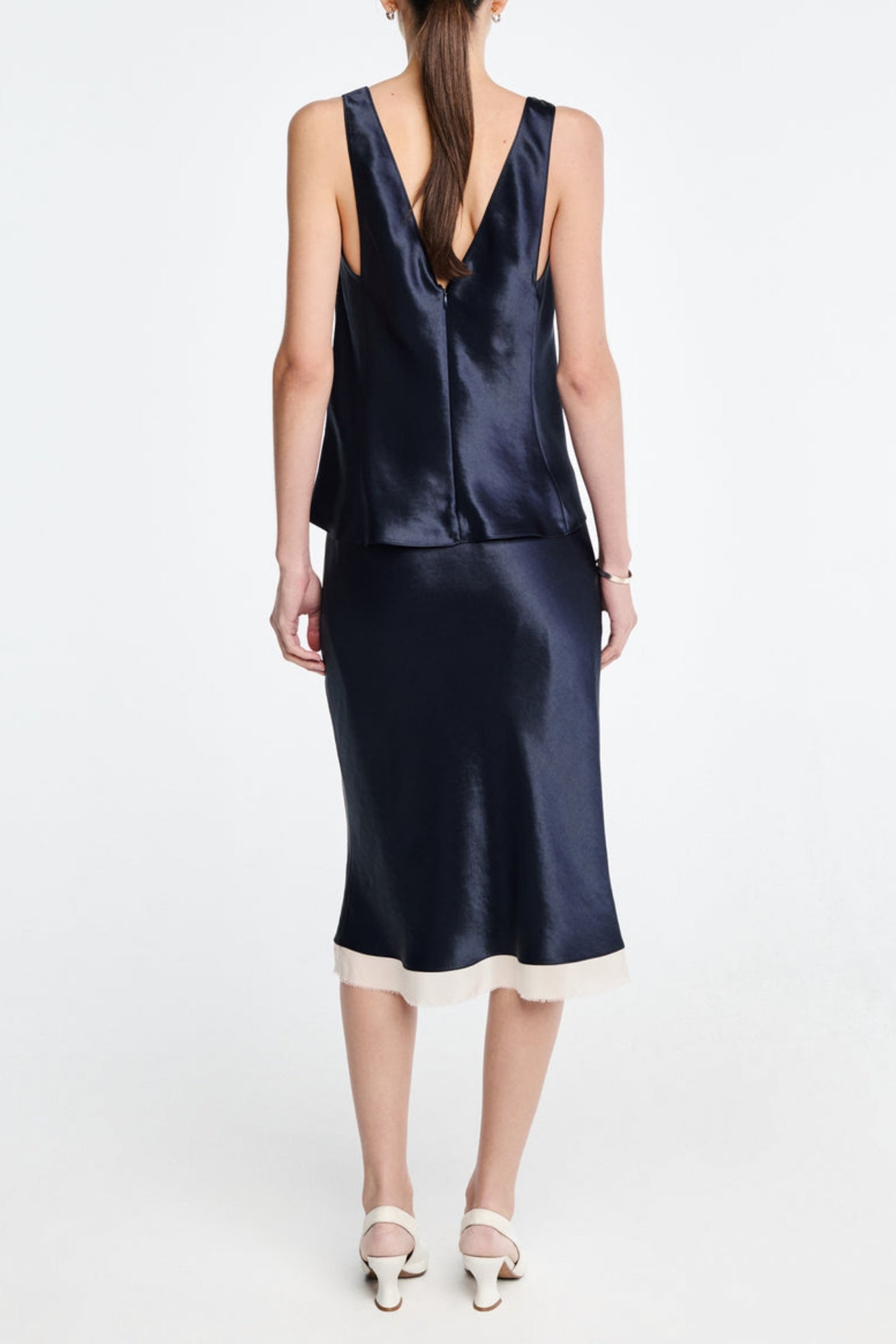 Rock Bias Ribbon in Navy Maria McManus
